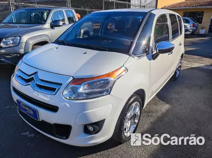 Citroen C3 PICASSO EXCLUSIVE 1.6 16V AT FLEXSTART na cor Branca em Curitiba / PR - 6740760