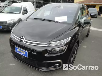 Citroen C4 PICASSO INTENSIVE(PACK LUXE) 1.6 16V THP AT na cor Preta em Curitiba / PR - 6811926