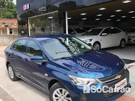 Chevrolet ONIX PLUS 1.0 TB 12V AT6 na cor Azul em Florianópolis / SC - 6125450