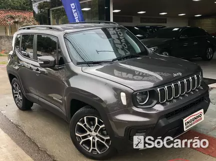 JEEP RENEGADE 1.3 GSE TURBO AT6 na cor Cinza em Florianópolis / SC - 6487727