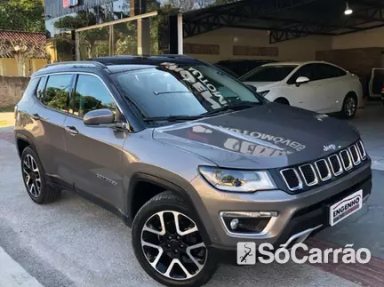 JEEP COMPASS LIMITED 4X4 2.0 TB AT9 na cor Cinza em Florianópolis / SC - 6785037