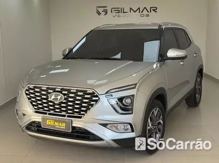 Hyundai CRETA PLATINUM 1.0 12V T-GDI AT na cor Prata em Campina Grande do Sul / PR - 6639878