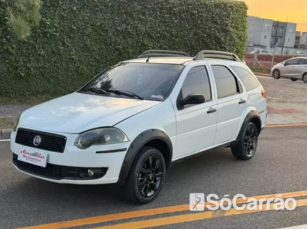 Fiat PALIO WEEKEND TREKKING 1.6 16V na cor Branca em Curitiba / PR - 6925615