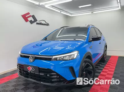 Volkswagen NIVUS HIGHLINE 200 1.0 TSI AT6 na cor Azul em Curitiba / PR - 6766254