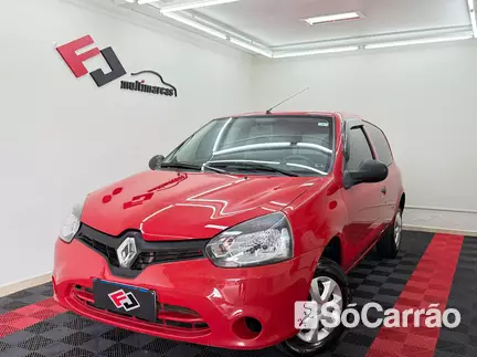 Renault CLIO AUTHENTIQUE 1.0 16V HIPOWER na cor Vermelha em Curitiba / PR - 6889950