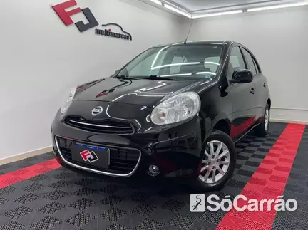 Nissan MARCH S 1.6 16V na cor Preta em Curitiba / PR - 6960951