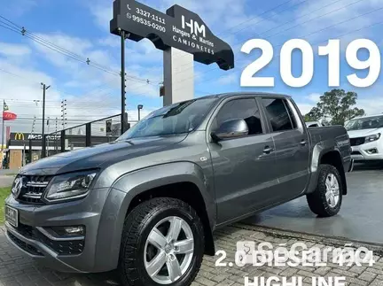 Volkswagen AMAROK CD HIGHLINE 4X4 2.0 BI-TDI AT na cor Cinza em Curitiba / PR - 6304507