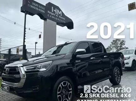 Toyota HILUX CD SRX 4X4 2.8 TB AT na cor Preta em Curitiba / PR - 6567499