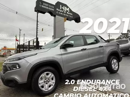 Fiat TORO ENDURANCE AWD 2.0 16V AT9 na cor Prata em Curitiba / PR - 6802247