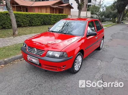 Volkswagen GOL POWER G3 1.6MI na cor Vermelha em Curitiba / PR - 6933125