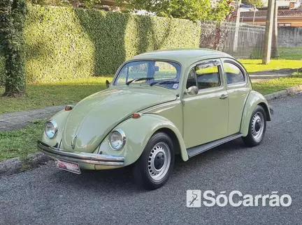 Volkswagen FUSCA 1300 na cor Verde em Curitiba / PR - 6938643