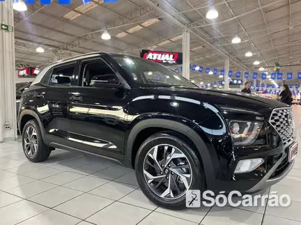 Hyundai CRETA LIMITED 1.0 12V TB AT na cor Preta em Curitiba / PR - 6786376
