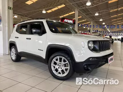 JEEP RENEGADE SPORT 1.8 16V AT6 na cor Branca em Curitiba / PR - 6819156