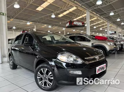 Fiat PUNTO ATTRACTIVE 1.4 8V na cor Preta em Curitiba / PR - 6954408