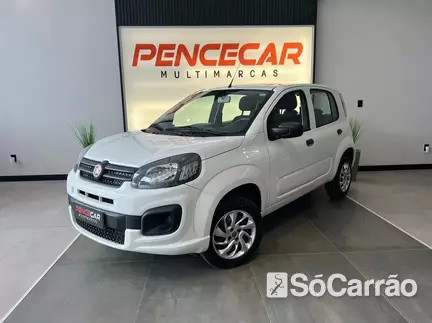 Fiat UNO ATTRACTIVE 1.0 8V EVO na cor Branca no Canoas / RS - 6720558