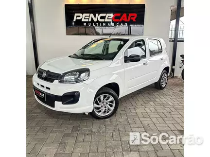 Fiat UNO ATTRACTIVE 1.0 8V EVO na cor Branca no Canoas / RS - 6760044