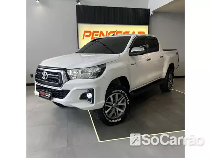 Toyota HILUX CD SRV 4X4 2.8 TB AT na cor Branca no Canoas / RS - 6921537