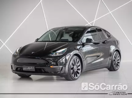 Tesla MODEL Y P100D PERFORMANCE AWD ELÉTRICO na cor Preta em Curitiba / PR - 6495521