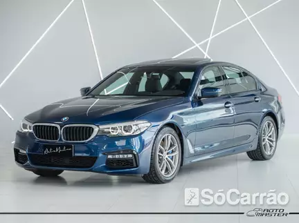 BMW 530I M SPORT 2.0 16V BI-TB na cor Azul em Curitiba / PR - 6497471