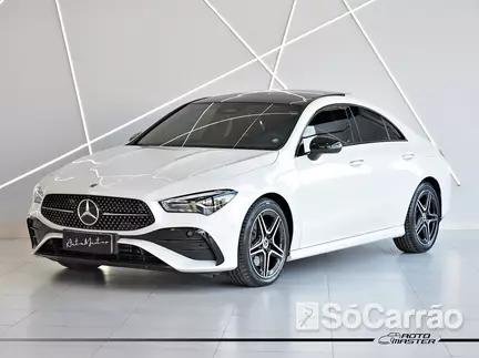 Mercedes CLA 200 AMG LINE 1.3 MHEV na cor Branca em Curitiba / PR - 6696079
