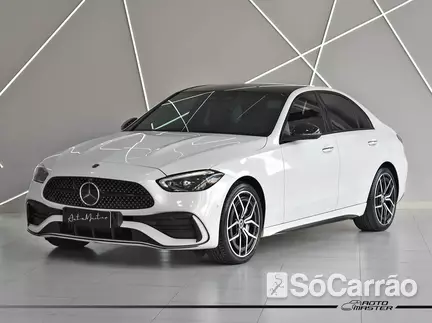 Mercedes C 300 AMG LINE 2.0 TB na cor Branca em Curitiba / PR - 6736568