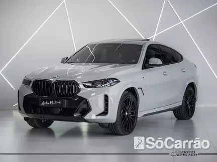 BMW X6 XDRIVE40I M SPORT 4X4 3.0 TB na cor Cinza em Curitiba / PR - 6912644