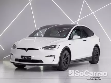 Tesla MODEL X LONG RANGE AT na cor Branca em Curitiba / PR - 6940186