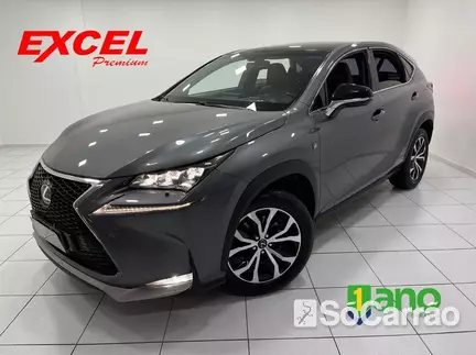 Lexus NX 200T F-SPORT 4X4 2.0 16V TB AT na cor Cinza em Curitiba / PR - 5892588