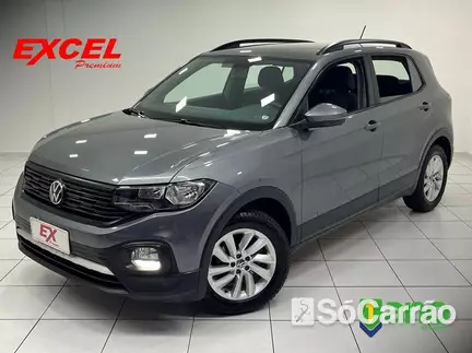 Volkswagen T-CROSS 200 1.0 TSI AT6 na cor Cinza em Curitiba / PR - 6326481