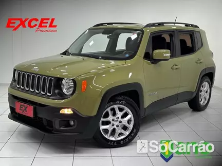 JEEP RENEGADE LONGITUDE 1.8 16V AT6 na cor Verde em Curitiba / PR - 6574156