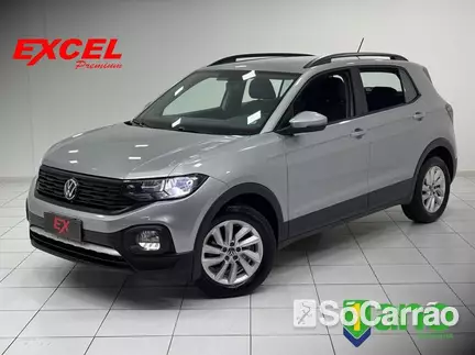 Volkswagen T-CROSS 200 1.0 TSI AT na cor Prata em Curitiba / PR - 6606221