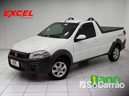 Fiat STRADA CS FREEDOM 1.4 8V na cor Branca em Curitiba / PR - 6612246