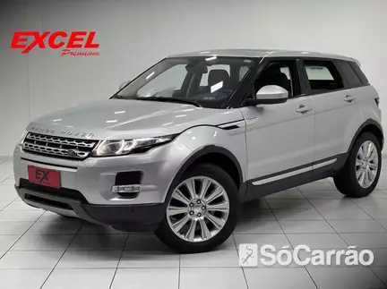 Land Rover SELO RANGE ROVER EVOQUE PRESTIGE 2.0 TB-SI4 na cor Prata em Curitiba / PR - 6656925