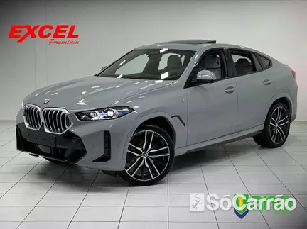 BMW X6 XDRIVE40I M SPORT 4X4 3.0 H TB na cor Cinza em Curitiba / PR - 6670104