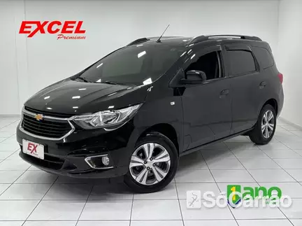 Chevrolet SPIN PREMIER 7S 1.8 8V ECO AT6 na cor Preta em Curitiba / PR - 6715988