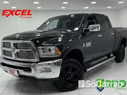 RAM 2500 LARAMIE 2500 CREW CAB 4X4 6.7 V6 na cor Preta em Curitiba / PR - 6772566