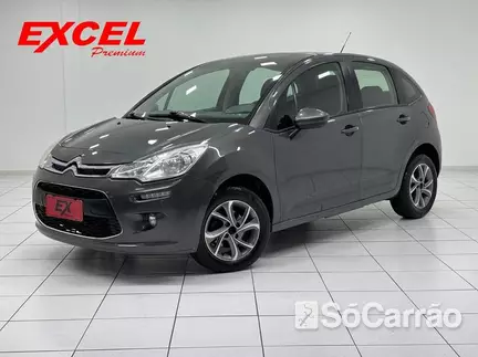 Citroen C3 TENDANCE 1.6 16V AT6 FLEXSTART na cor Cinza em Curitiba / PR - 6898625