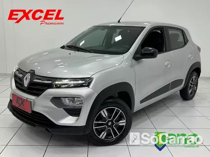 Renault KWID INTENSE 1.0 12V SCE na cor Prata em Curitiba / PR - 6934630