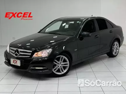 Mercedes C 180 CLASSIC 1.8 na cor Preta em Curitiba / PR - 7213291