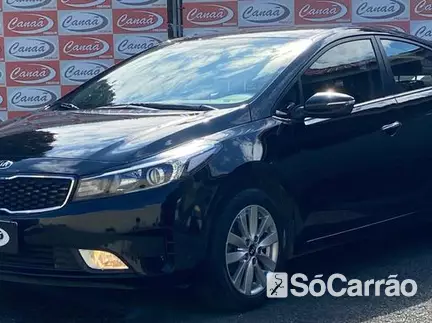 KIA CERATO EX 1.6 16V 126CV AT na cor Preta em Curitiba / PR - 6805493