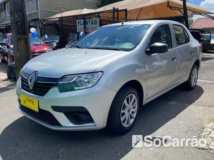 Renault LOGAN LIFE 1.0 12V SCE na cor Prata em Curitiba / PR - 6892967