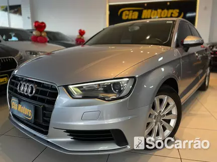 Audi A3 SEDAN ATTRACTION 1.4 16V TFSI S TRONIC na cor Prata no São Leopoldo / RS - 6711967