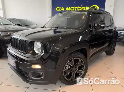 JEEP RENEGADE LONGITUDE 1.8 16V AT6 na cor Preta no São Leopoldo / RS - 6868229