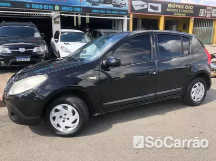 Renault SANDERO EXPRESSION 1.6 16V SCE na cor Preta em Curitiba / PR - 6662409