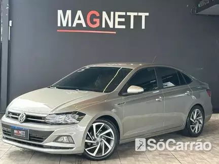 Volkswagen VIRTUS HIGHLINE 200 1.0 12V TSI AT6 na cor Prata em Curitiba / PR - 6935113