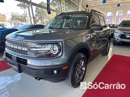 Ford BRONCO SPORT WILDTRAK AWD 2.0 16V ECOBOOST GTDI AT na cor Cinza em Curitiba / PR - 6778467