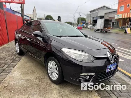 Renault FLUENCE DYNAMIQUE 2.0 16V CVT HIFLEX na cor Preta em Curitiba / PR - 6745516