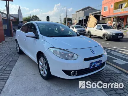 Renault FLUENCE PRIVILEGE 2.0 16V CVT HIFLEX na cor Branca em Curitiba / PR - 6950993