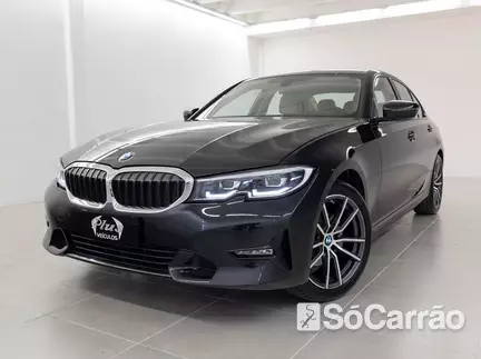BMW 320I 2.0 16V TB ACTIVEFLEX na cor Preta no Porto Alegre / RS - 6778504