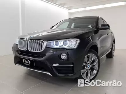 BMW X4 XDRIVE28I X LINE 4X4 2.0 TB 16V na cor Preta no Porto Alegre / RS - 6798278